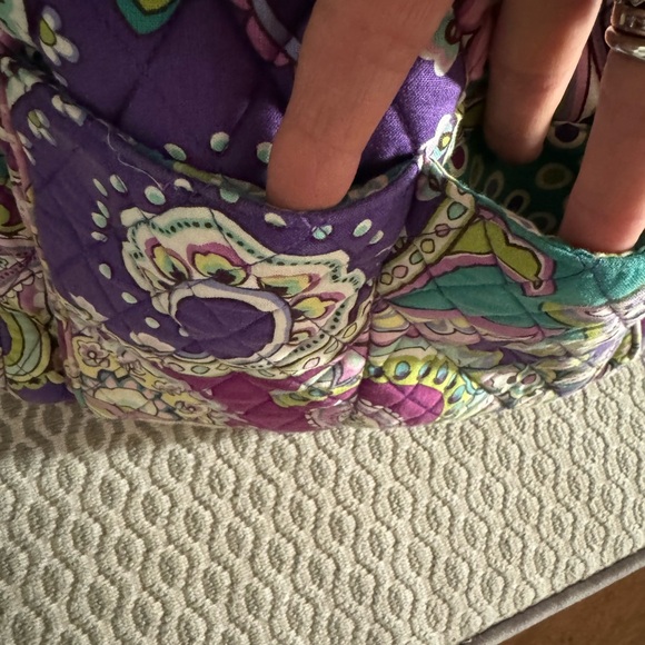 Vera Bradley quilted backpack - Picture 4 of 8